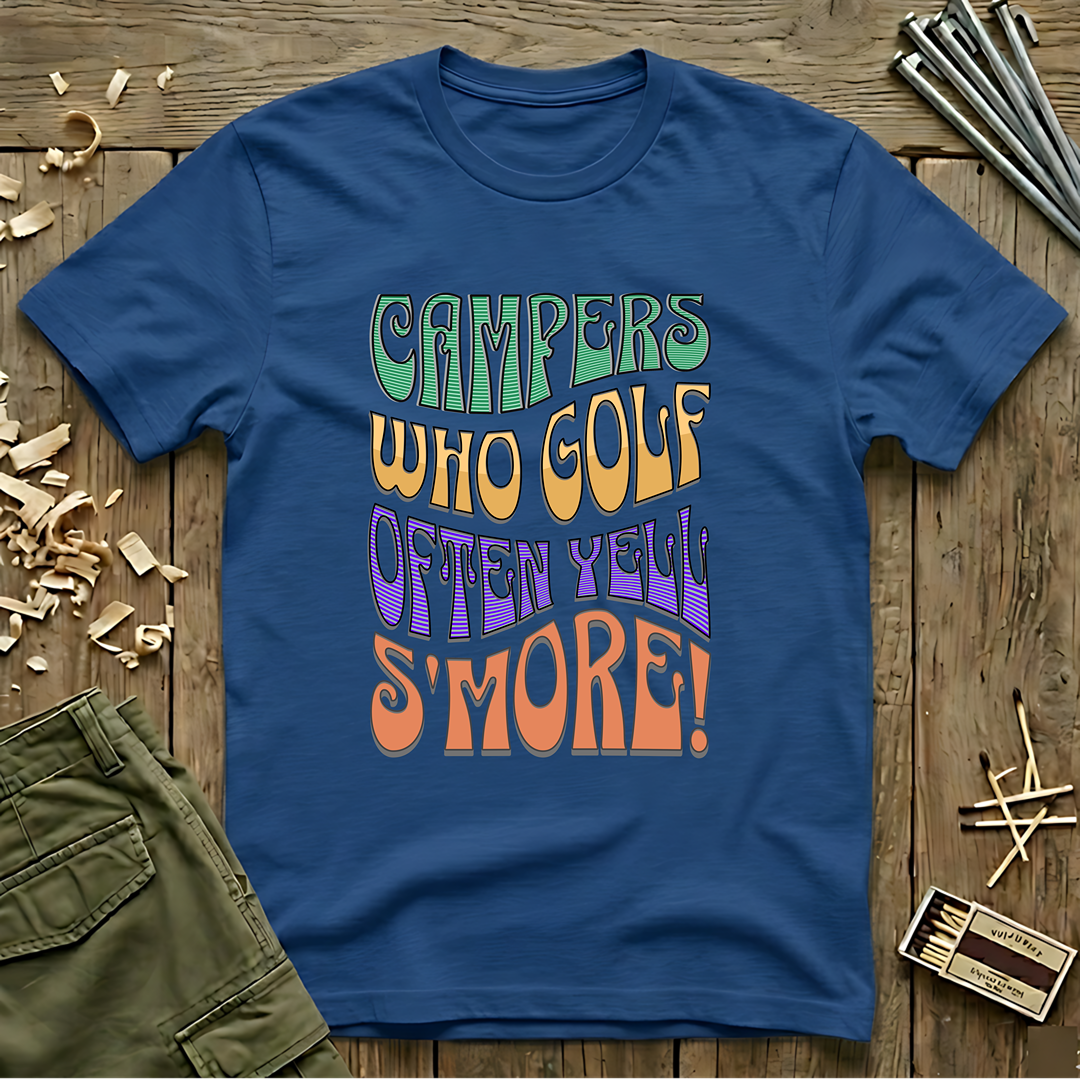 Campers Who Golf T-Shirt