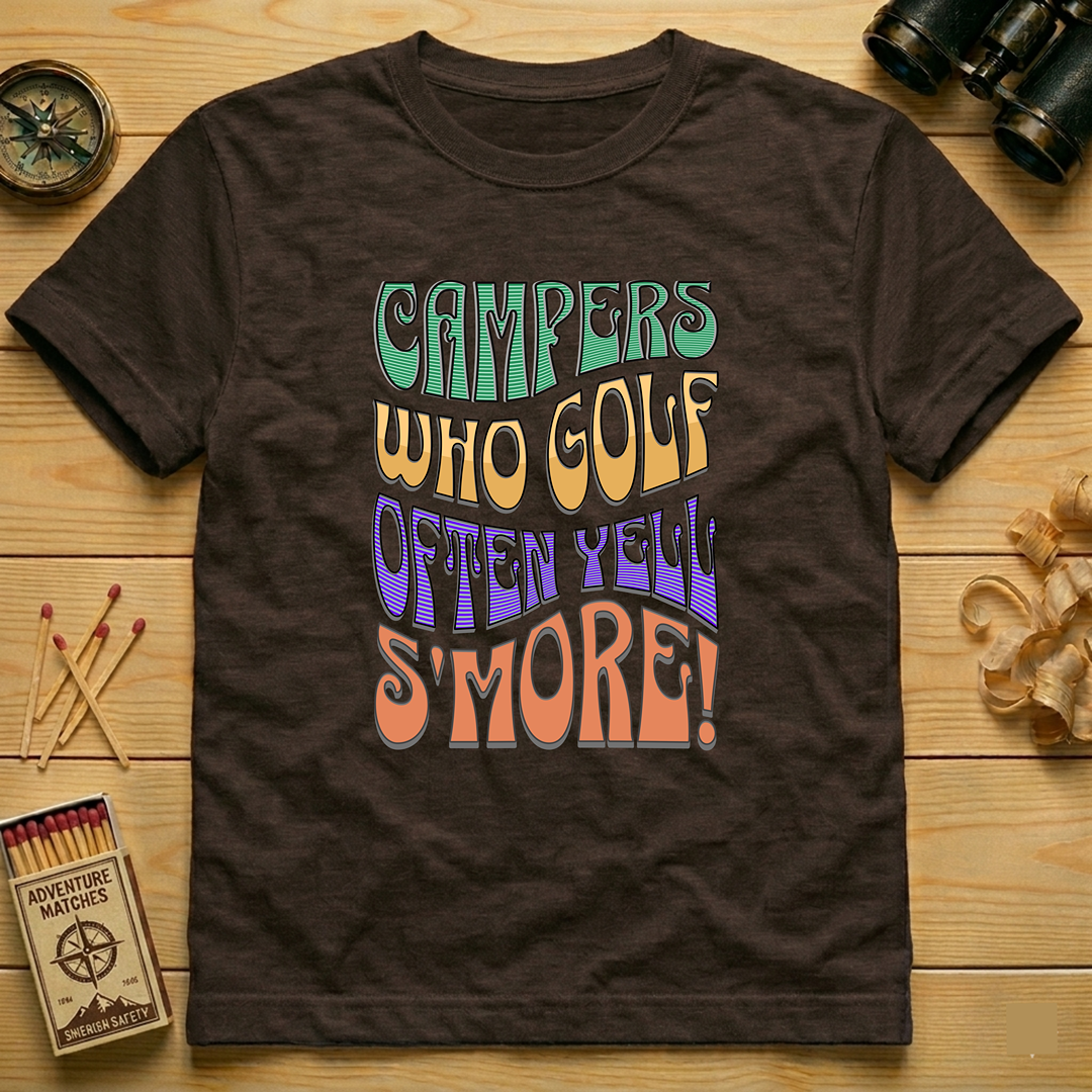Campers Who Golf T-Shirt