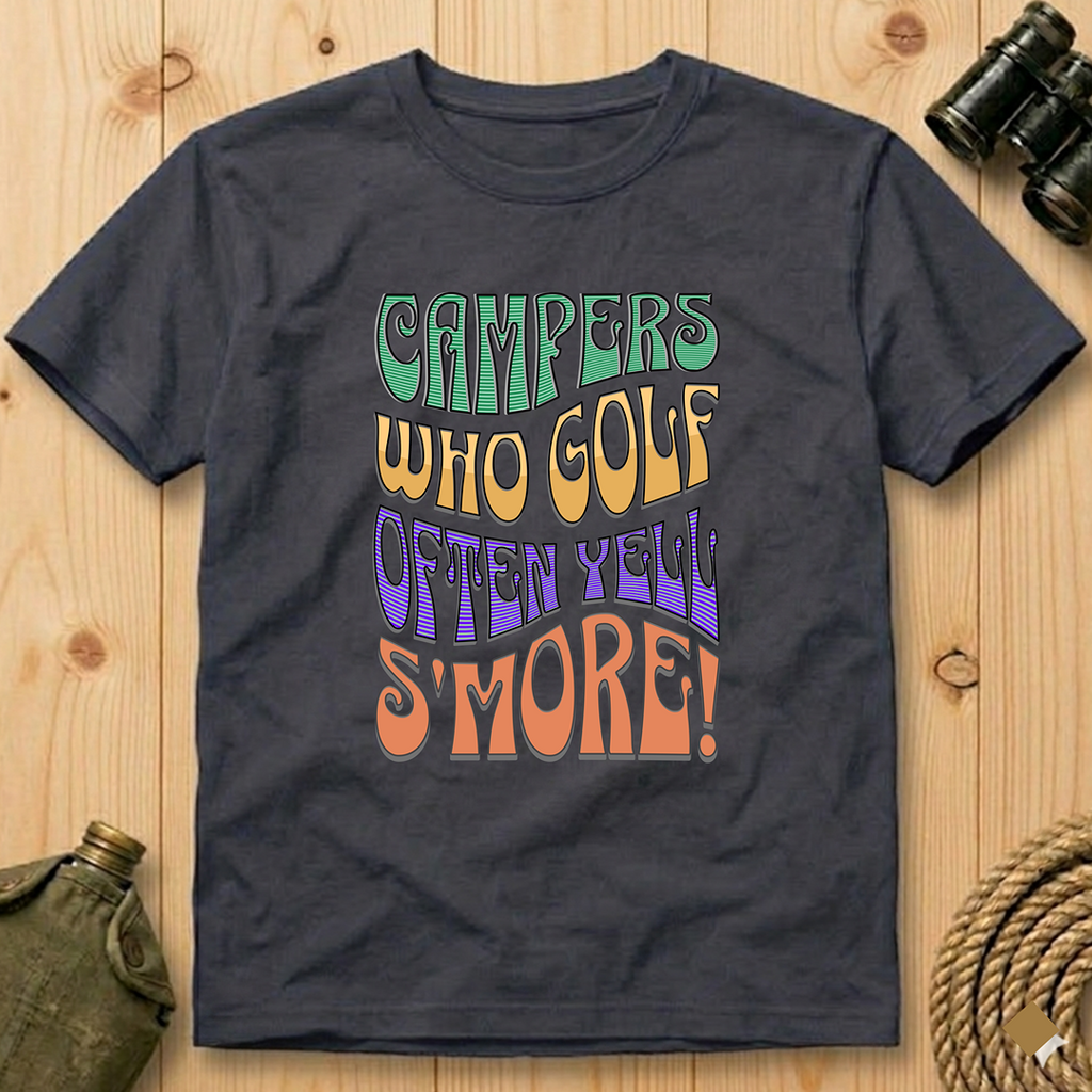 Campers Who Golf T-Shirt