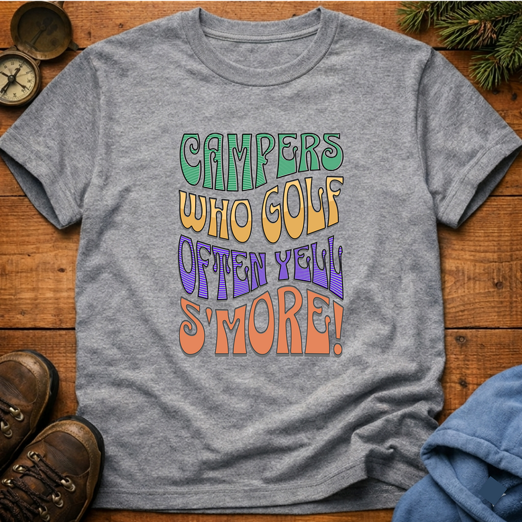 Campers Who Golf T-Shirt