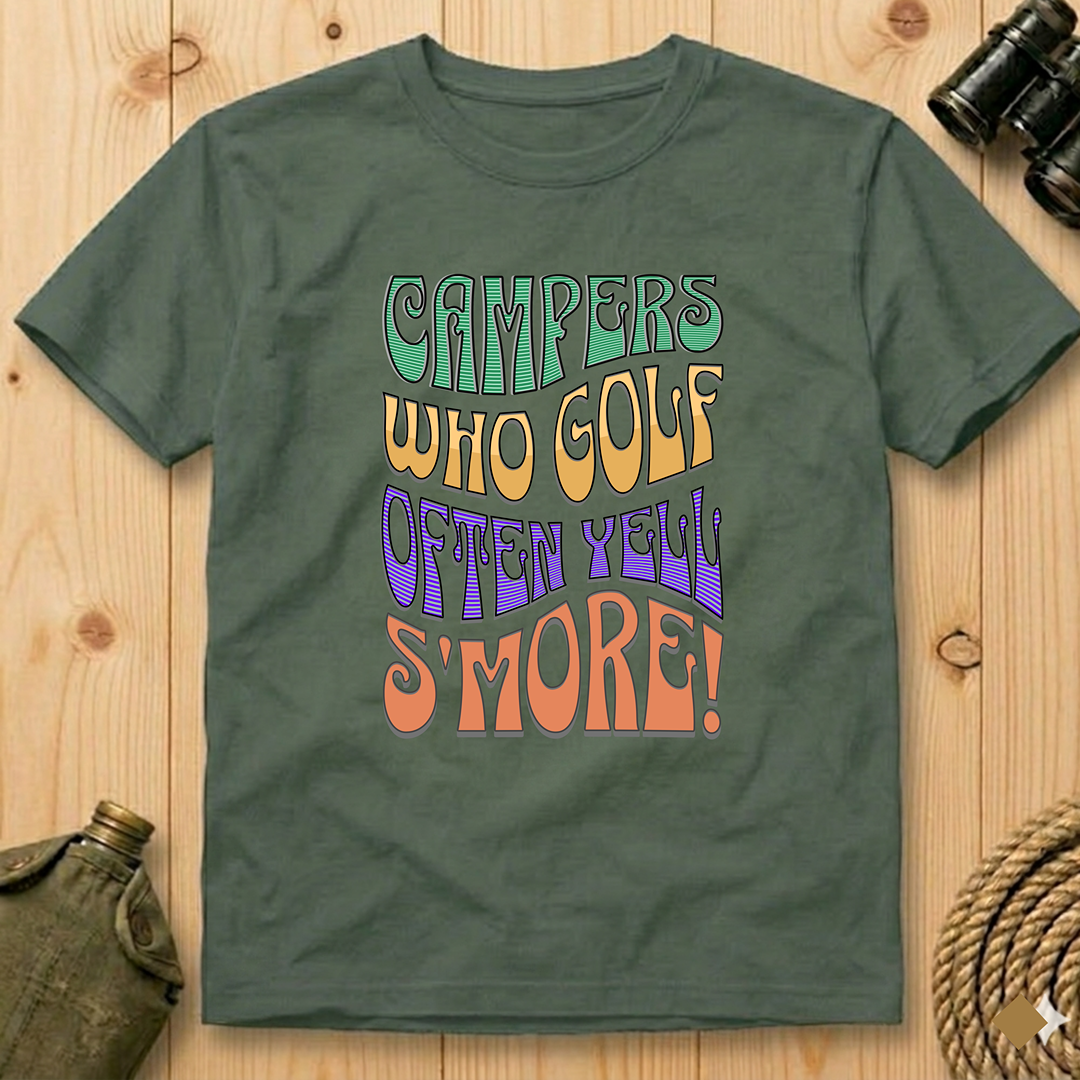 Campers Who Golf T-Shirt