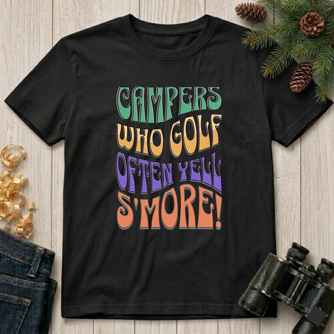 Campers Who Golf T-Shirt