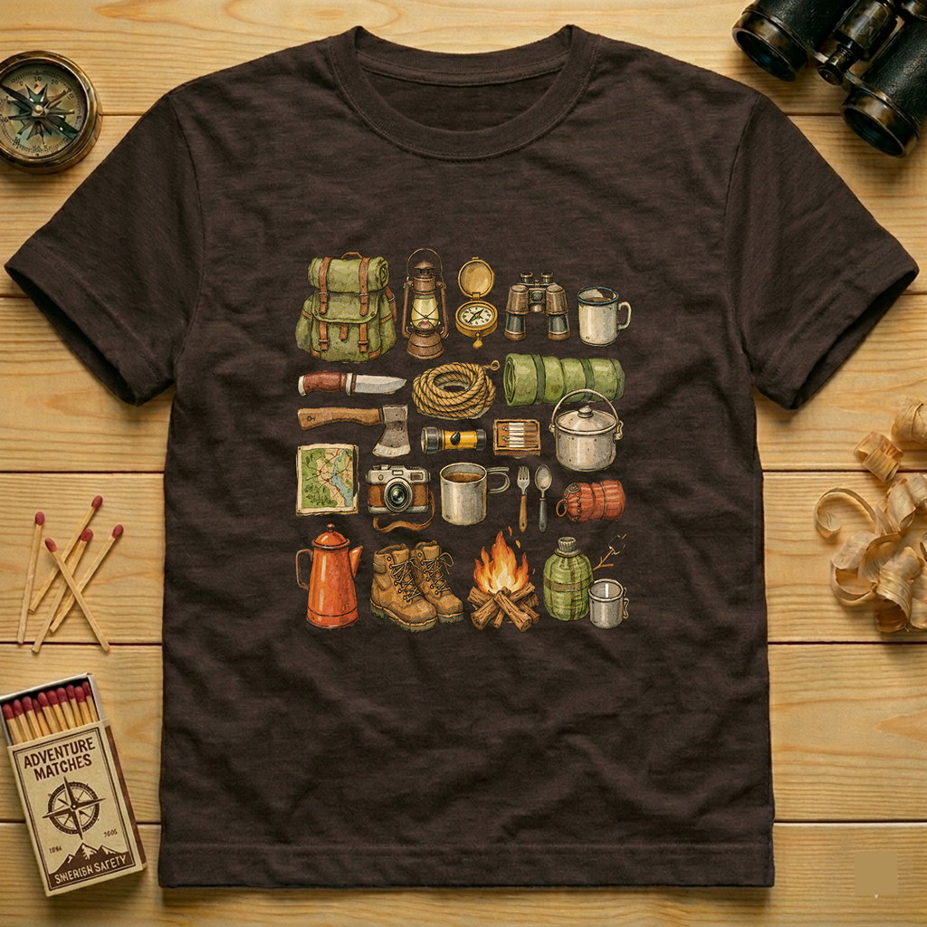 Camping Gear Essentials T-Shirt