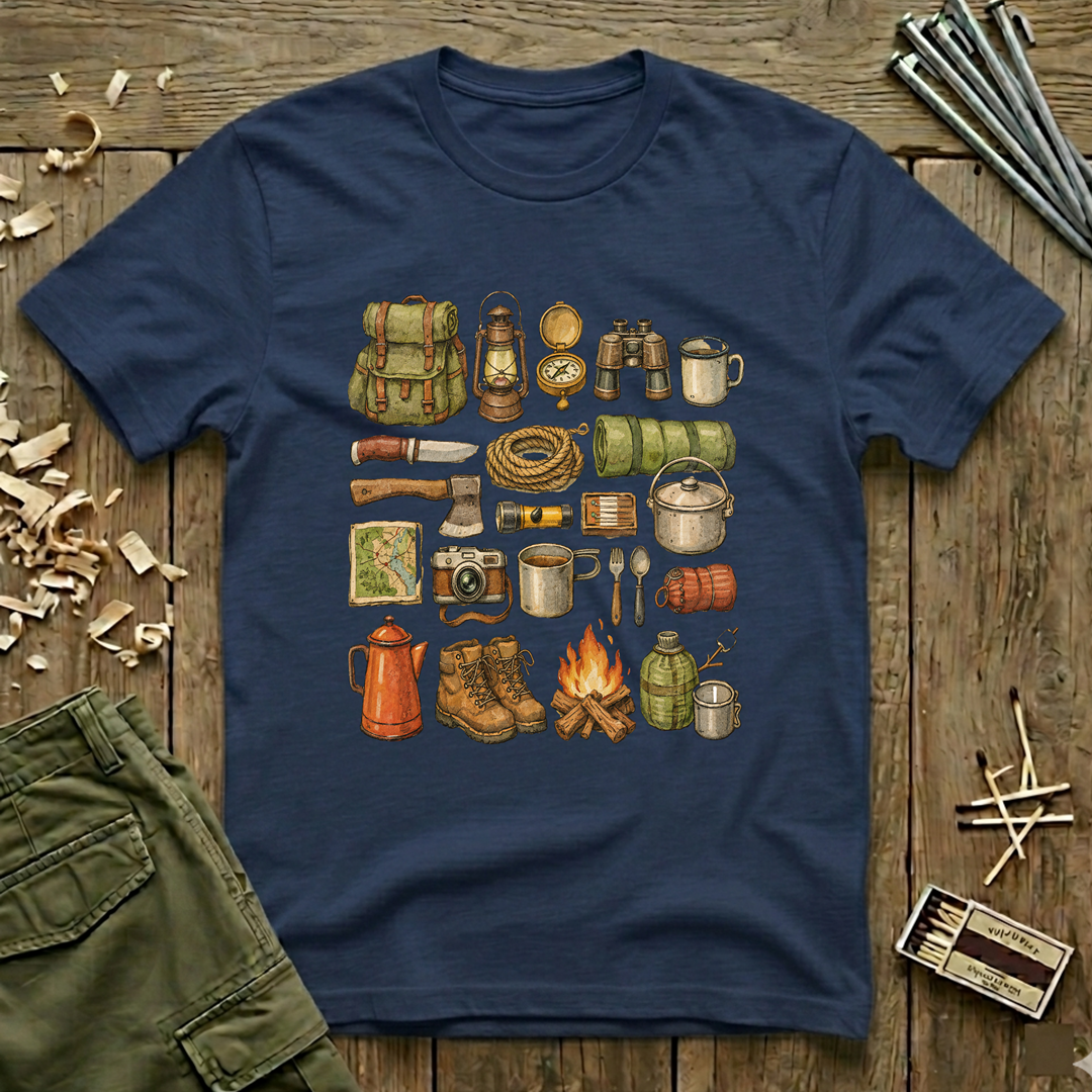 Camping Gear Essentials T-Shirt