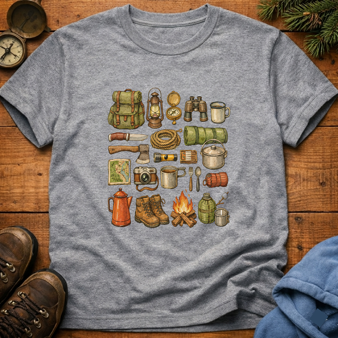 Camping Gear Essentials T-Shirt
