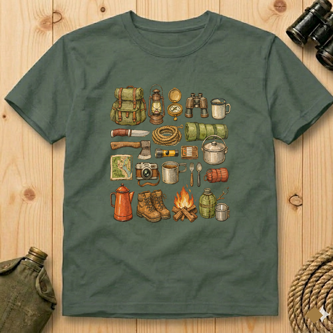 Camping Gear Essentials T-Shirt