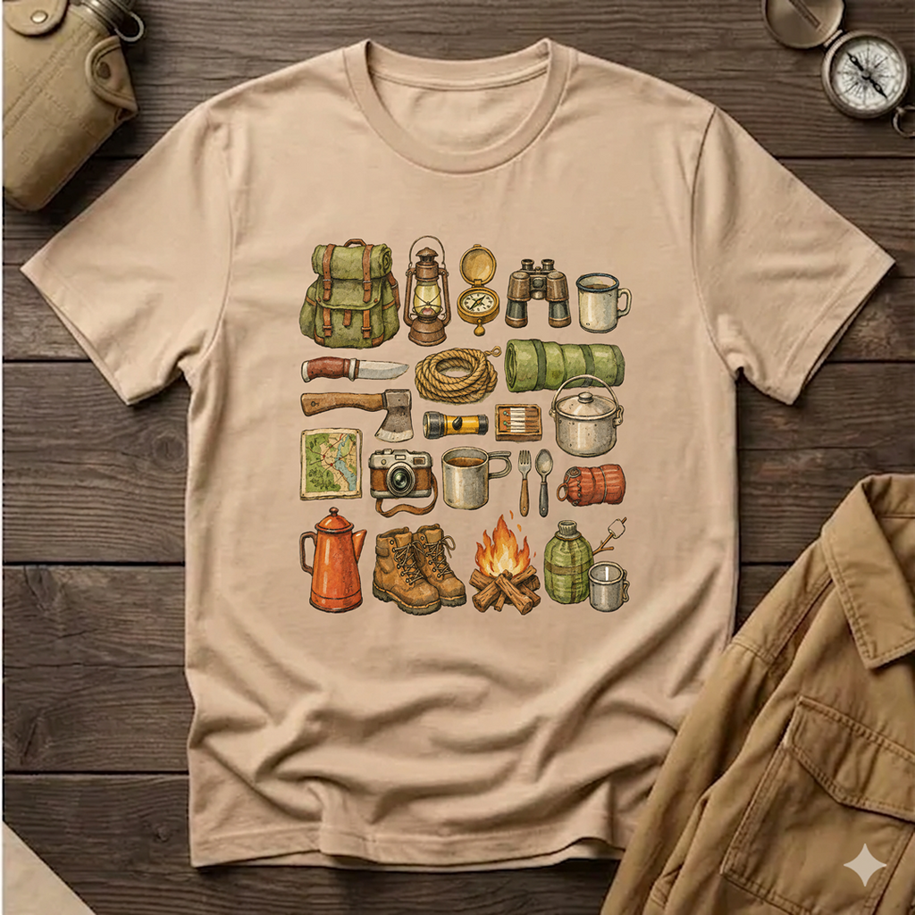 Camping Gear Essentials T-Shirt