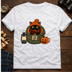 Halloween Cozy Cat  T-Shirt