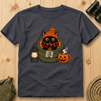 Halloween Cozy Cat  T-Shirt