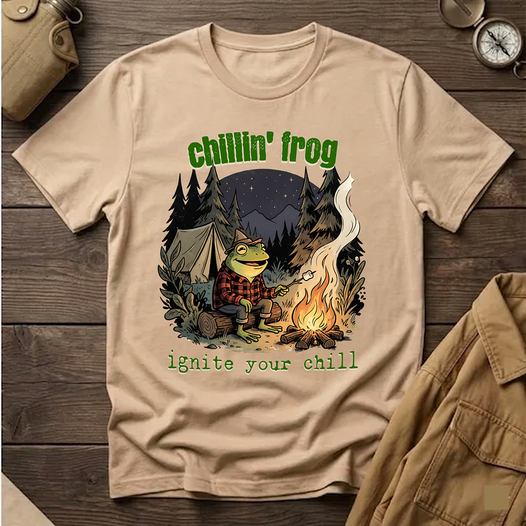 Chillin' Frog  T-Shirt
