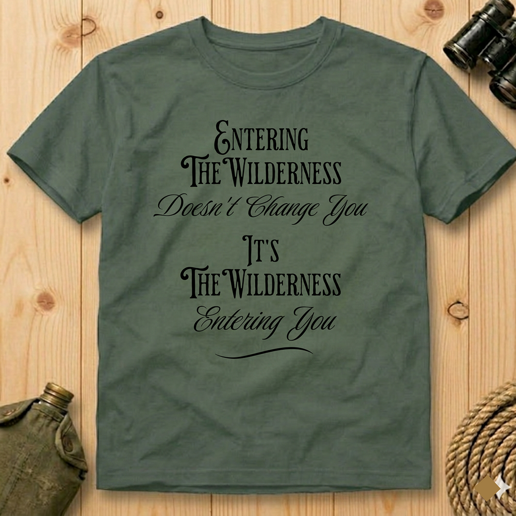 Entering The Wilderness   T-Shirt