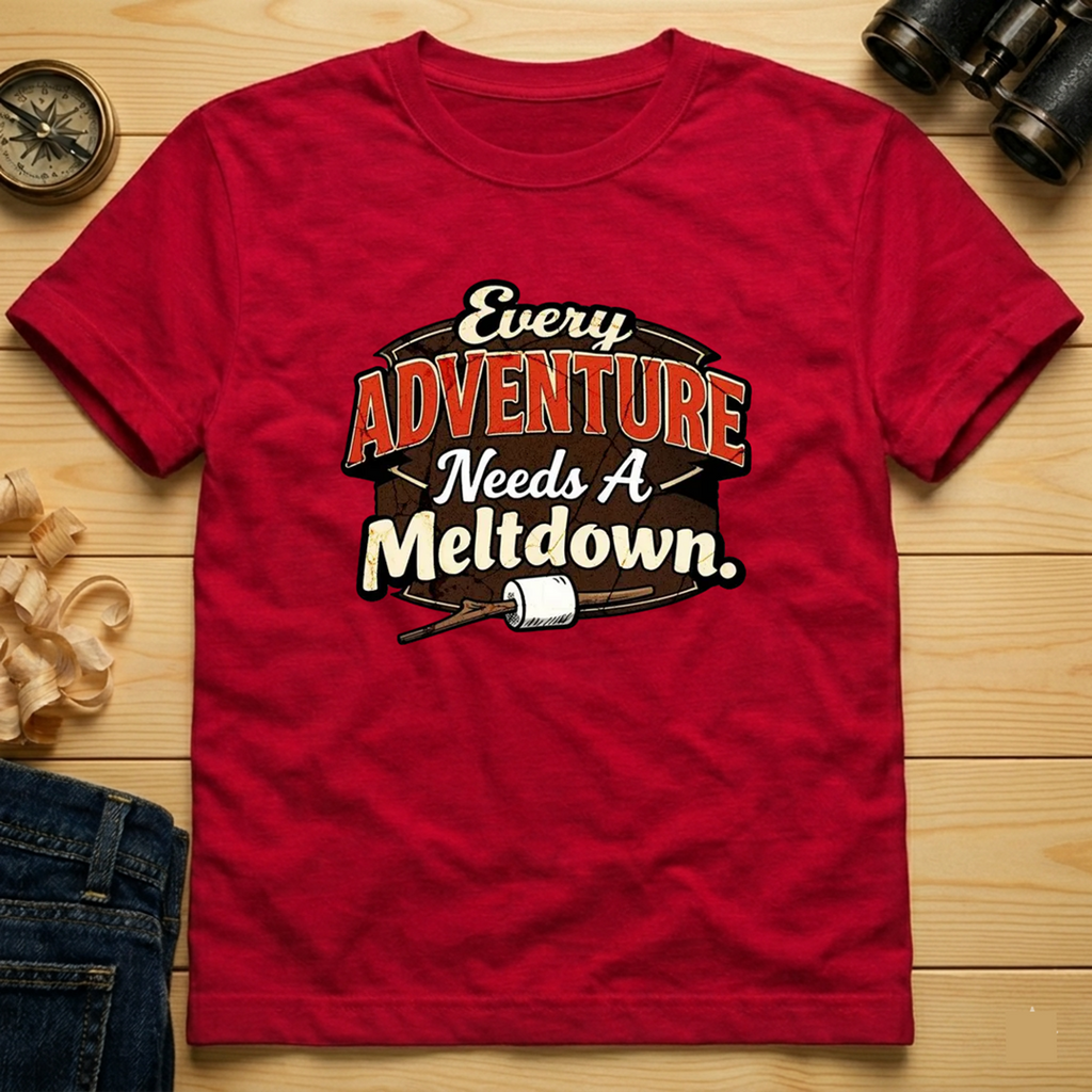 Every Adventure Needs a Meltdown  T-Shirt