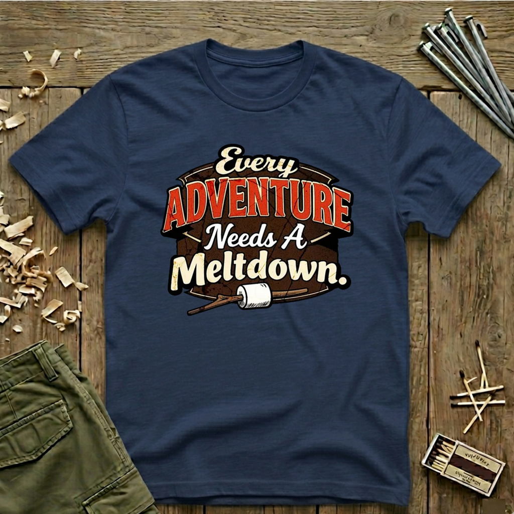 Every Adventure Needs a Meltdown  T-Shirt