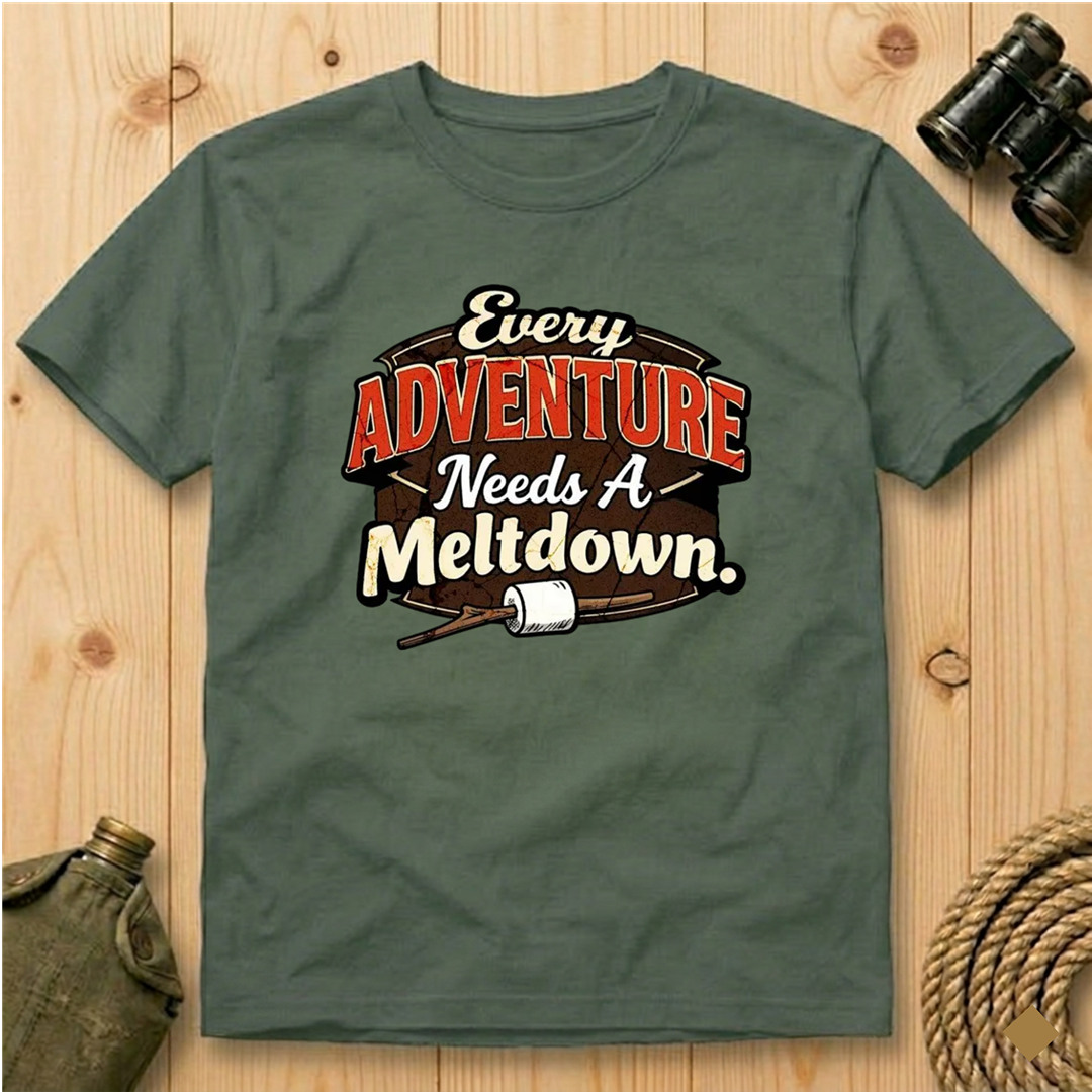 Every Adventure Needs a Meltdown  T-Shirt