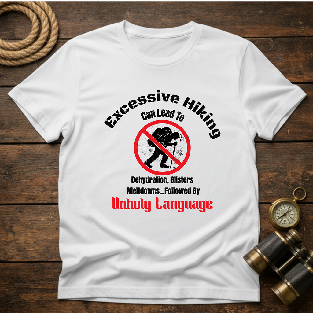 Excessive Hiking Can Lead To... T-Shirt