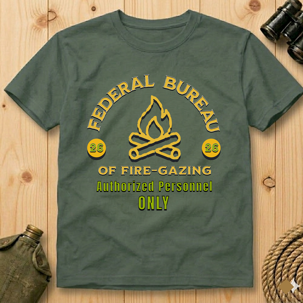 Federal Bureau of Fire-Gazing  T-Shirt