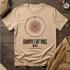 Grandpa's Got Rings' 80th Birthday  T-Shirt
