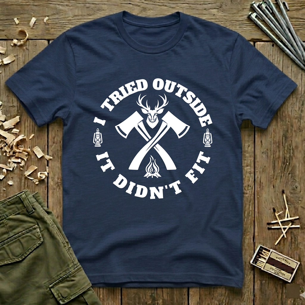 Tried Outside : It Didn't Fit   T-Shirt