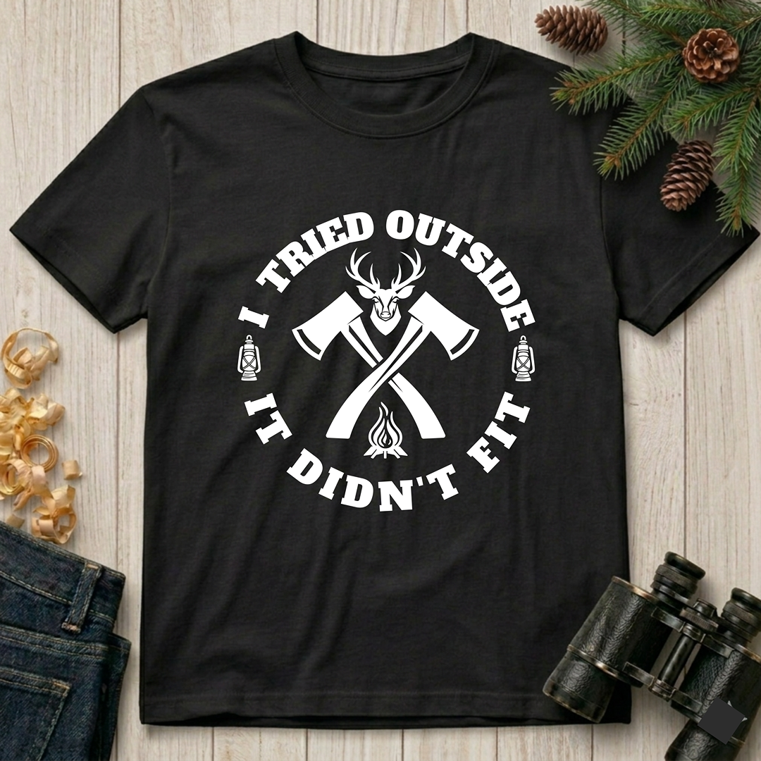 Tried Outside : It Didn't Fit   T-Shirt