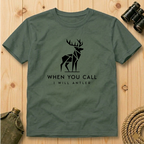 When You Call I Will Antler  T-Shirt