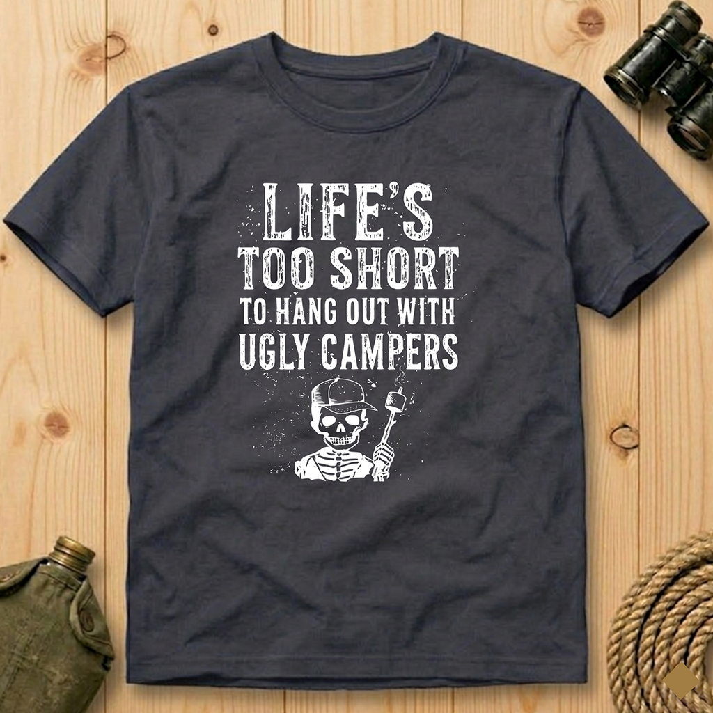 Life's Too Short to Hang Out with Ugly Campers  T-Shirt