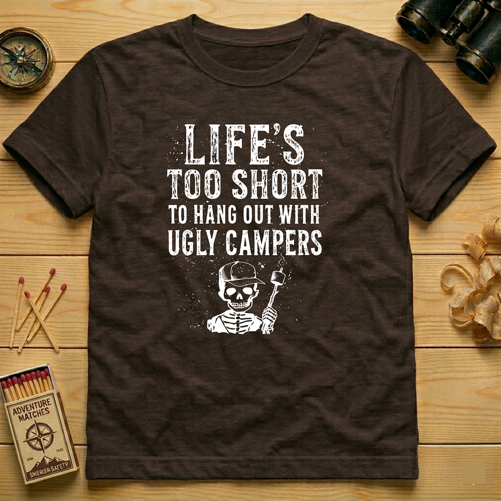 Life's Too Short to Hang Out with Ugly Campers  T-Shirt