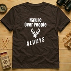 Nature Over People  T‑Shirt