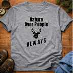 Nature Over People  T‑Shirt