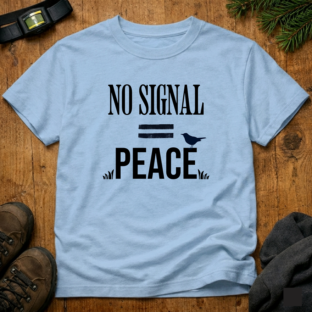 No Signal = Peace T-Shirt