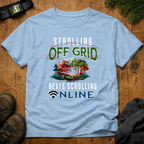 Strolling Off Grid  T-Shirt