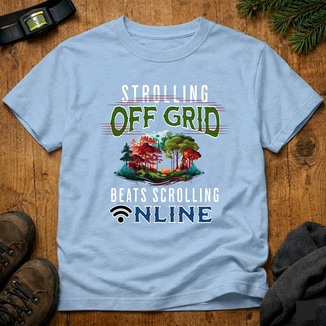 Strolling Off Grid  T-Shirt