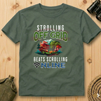 Strolling Off Grid  T-Shirt