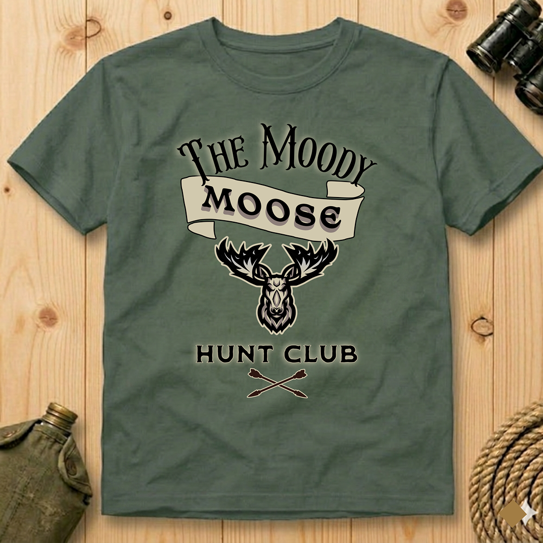 The Moody Moose Hunt Club T-Shirt