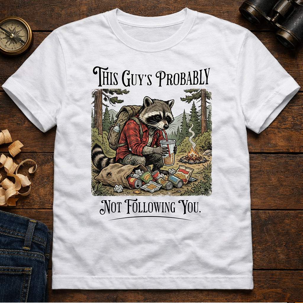 Raccoon Scavenger  T‑Shirt