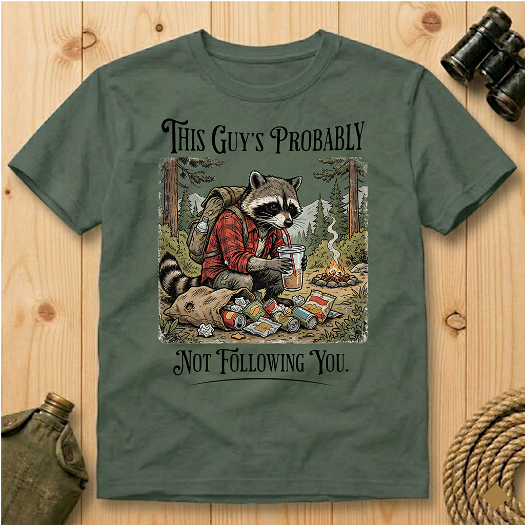 Raccoon Scavenger  T‑Shirt