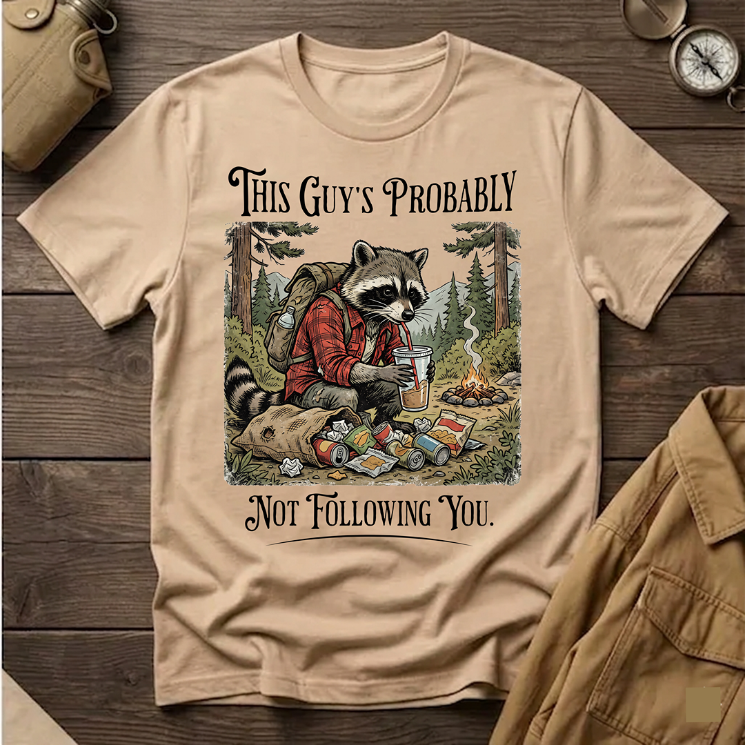 Raccoon Scavenger  T‑Shirt