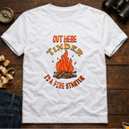 Out Here Tinder Is A Fire Starter  T-Shirt