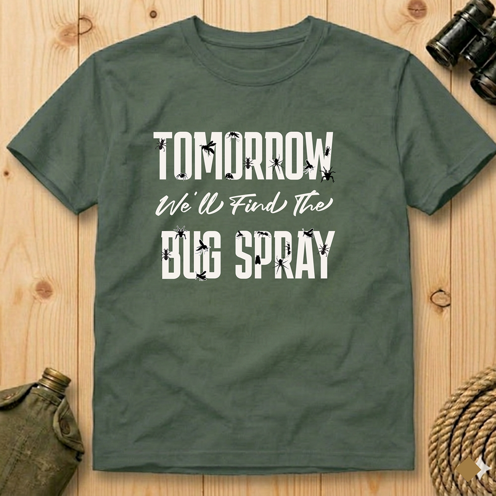 Tomorrow We'll Find The Bug Spray  T-Shirt