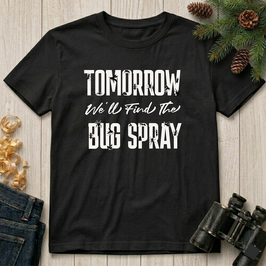 Tomorrow We'll Find The Bug Spray  T-Shirt