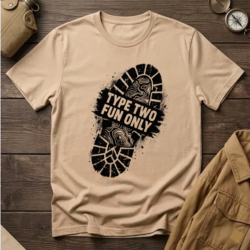 Type Two Fun Only  T‑Shirt