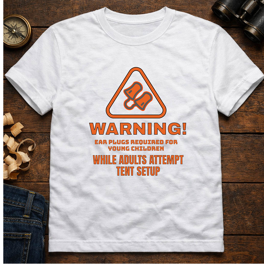 Warning Ear Plugs Required T-Shirt