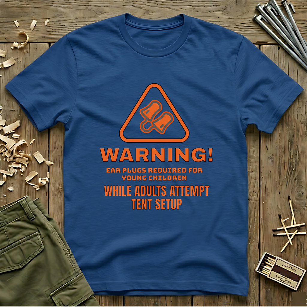 Warning Ear Plugs Required T-Shirt
