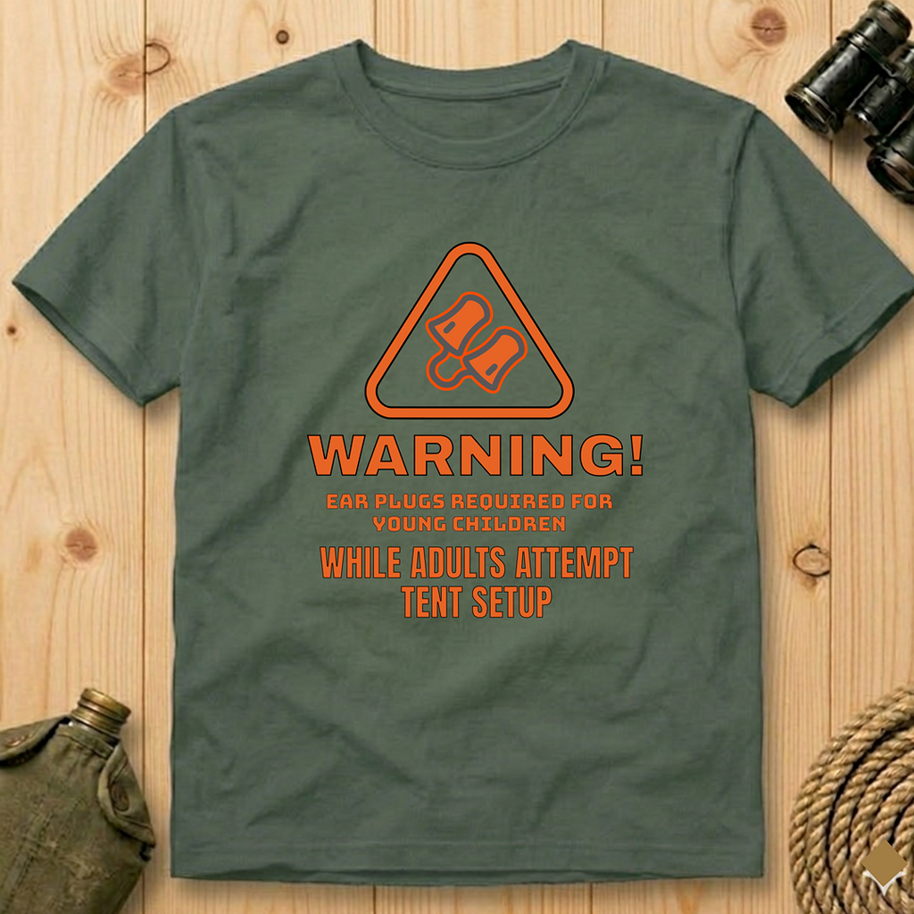Warning Ear Plugs Required T-Shirt