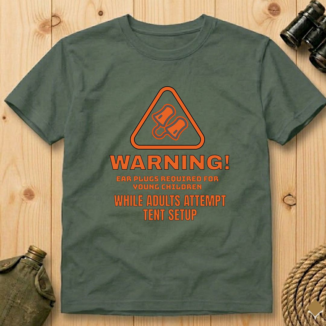 Warning Ear Plugs Required T-Shirt