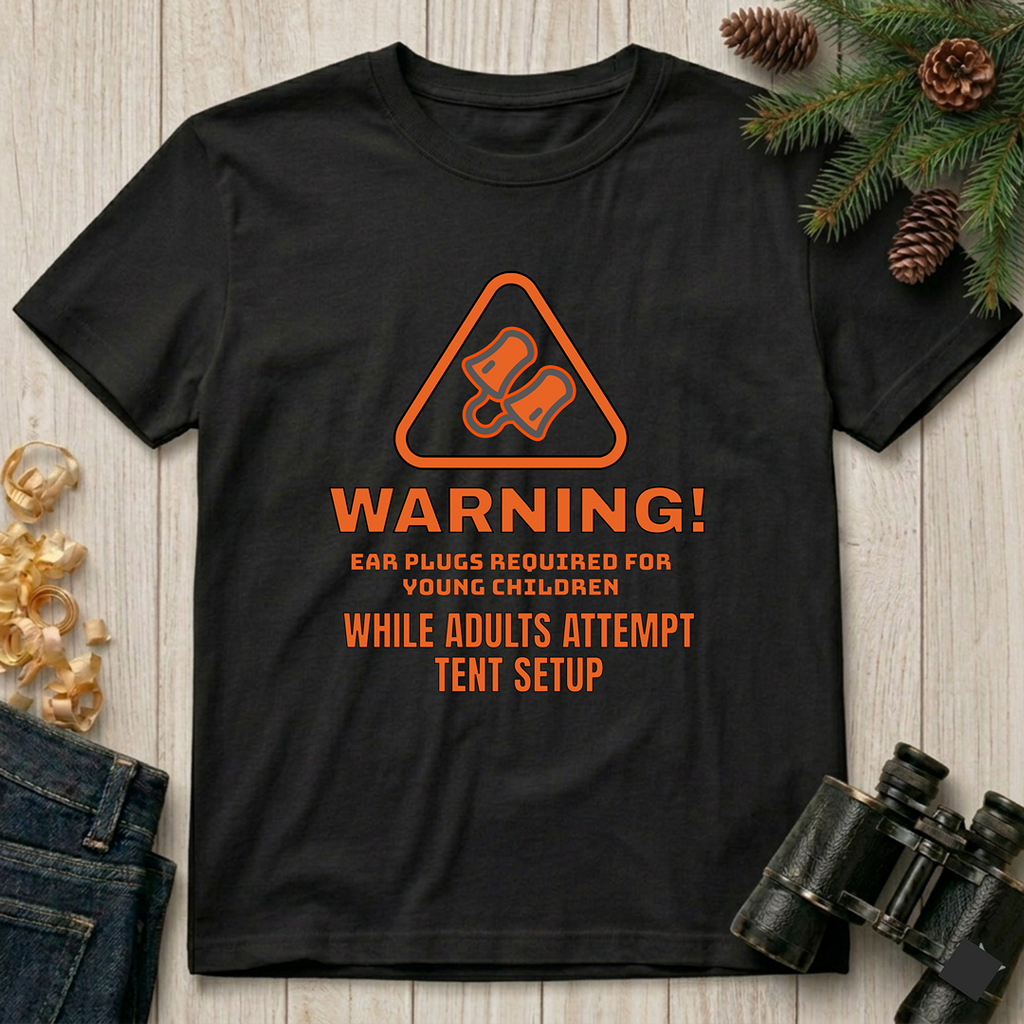 Warning Ear Plugs Required T-Shirt