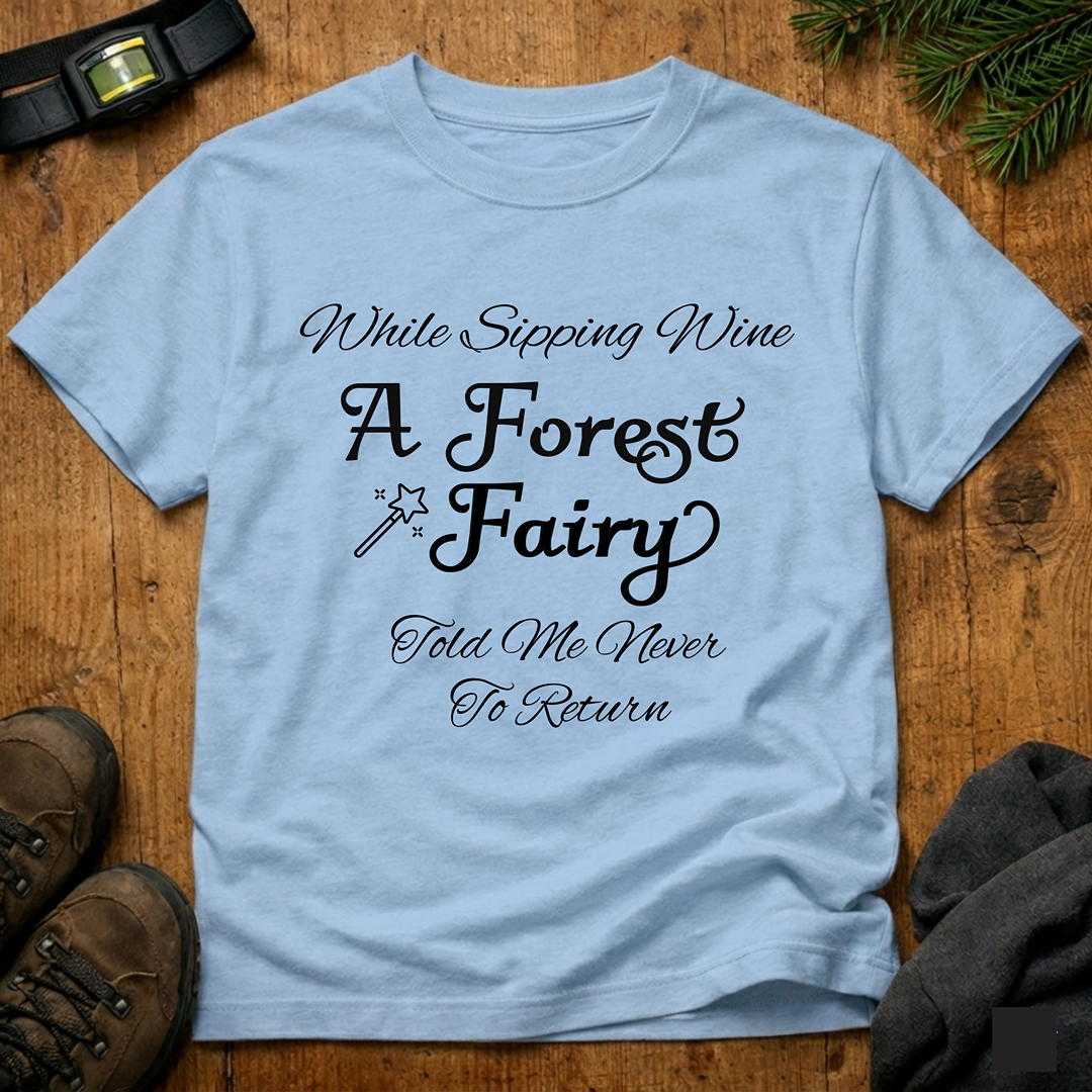 While Sipping Wine  T-Shirt